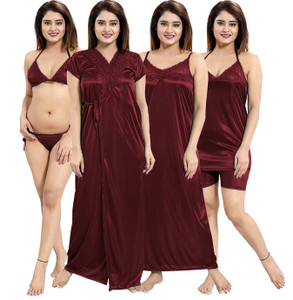 OZED Women Nighty Set Buy OZED Women Nighty Set Online at Best Prices in  India
