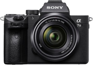 SONY Alpha ILCE-7M3K Full Frame Mirrorless Camera with 28-70 mm Zoom LensFeaturing Eye AF and 4K movie recording
