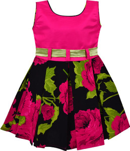 Wish Karo Baby Girls Midi/Knee Length Casual Dress