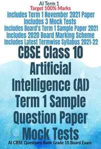 CBSE Class 10 Artificial Intelligence (AI) Term 1 Sample Question Paper ...