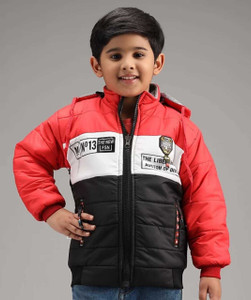 Guruji plus Full Sleeve Colorblock Boys Jacket