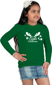 CHOMBOOKA Boys & Girls Graphic Print Cotton Blend Regular T Shirt