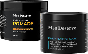 Men Deserve Combo of Hair Styling Pomade and Cream - Image 6