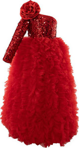 PINK WINGS Girls Maxi/Full Length Party Dress