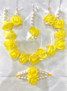 UMA Paper Yellow Jewellery Set