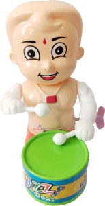 PRIMEFAIR Cute Chota Bheem Drummer Toy Key-Operated with Dancing Action for Toddler Kids Best Return Gift's for Kid's