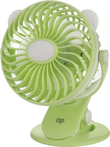Dp 7608 (RECHARGEABLE PORTABLE USB FAN) 2000mAh Battery, Multifunctional, Clip USB Fan