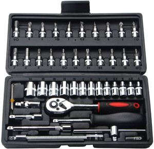 Afflatus Socket Tool Kit Set Spanner socket Set Socket wrench Set Tools ...