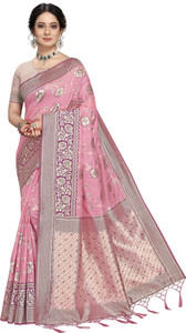 RekhaManiyar Printed Bollywood Cotton Linen Saree