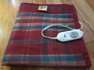 MAPEL Checkered Single Electric Blanket for  Heavy Winter