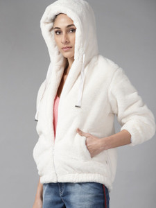 Roadster Full Sleeve Solid Women Jacket