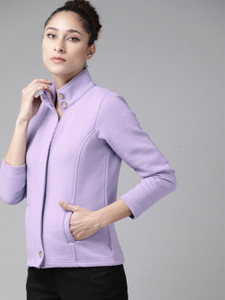 Roadster Full Sleeve Solid Women Jacket