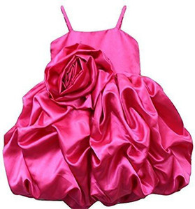 PINK WINGS Girls Mini/Short Party Dress