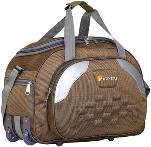 Trovety Duffle Luggage (Expandable) High Quality Stylish Duffel Bag/Travel Bag/Wheel Bag/Luggage Bag Duffel With Wheels (Strolley)