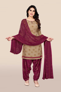 Kayimi Cotton Blend Printed Salwar Suit Material