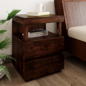 Vintej Home Sheesham ( Rosewood ) Solid Wood Side Table