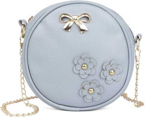 INAXA Grey Hand-held Bag Women Black Sling Bag Regular Size