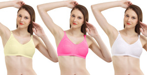 Madam Regular Fit Cotton Non-Padded Wear Everyday Women Full Coverage Non Padded Bra