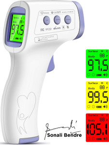 Carent HTD8813C Infrared Non Contact Forehead Gun For Kids & Adults (With Batteries) Thermometer