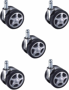 Desithat Twin Caster (Wheels) Suitable for All Office Chairs Appliance Furniture Caster