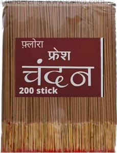 Babji Fresh flora Chandan agarbatti (200 stick) Chandan
