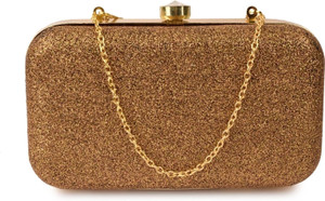RAPID COSTORE Casual, Formal, Party, Sports Brown  Clutch