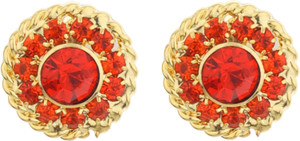 FLINGDOM Clip On Earrings - Stunning Gold-Plated Non Piercing Earrings for Women | Handmade Fake Earrings without Piercing for Effortless Beauty Beads, Zircon, Crystal Alloy, Stone, Crystal Clip-on Earring, Cuff Earring, Huggie Earring, Magnetic Earring