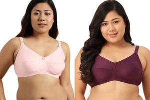 Rymestyle Full Coverge Broad straps B cups Premium bra Women Everyday Non Padded Bra
