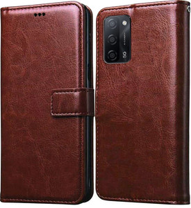 Casotec Flip Cover for Oppo A33 (2020), Oppo A53S, Oppo A53