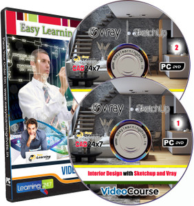 Easy Learning Interior Design with Sketchup and Vray Online Course on 2 ...