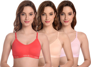 TEENPLUS Women Sports Non Padded Bra