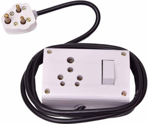 Switchboard Extensor Single Lucknow Crafts Power Extension Switch Board for Heavy Appliances with ...