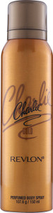 रेव्लॉन Charlie Perfumed Body Spray For Men & Women - Gold  -  पुरुषों और महिलाओं के लिए