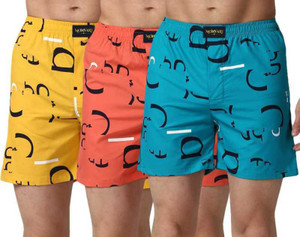 मोनवारी पुरुषों के लिए प्रिंटेड बॉक्सर