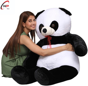 NP Toys 4 FEET PANDA LONG BEAUTIFUL, SPONGY PANDA TEDDY BEAR,GIFT FOR SOMEONE SPECIAL/ ANNIVERSARY GIFT/ VALENTINE GIFT/GIFT FOR GIRLFRIEND/ BIRTHDAY GIFT  - 121 cm