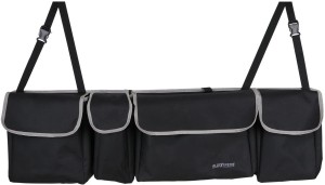 ALLEXTREME Trunk Organizer Backseat Large Anti-slip Storage Hanging Space Saver Bag 15 Ltr Car Multi Pocket