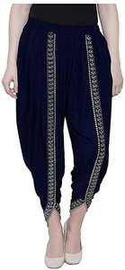 fheo Flared Women Multicolor Trousers