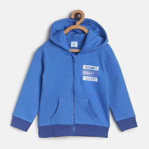 MINI KLUB Full Sleeve Textured Baby Boys Jacket