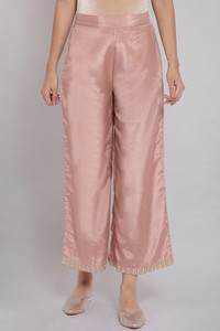 W Regular Fit Women Pink Trousers