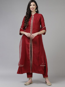 Indo Era Women Kurta Pant Set