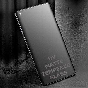 VZZR Tempered Glass Guard for OnePlus 10 Pro 5G UV Matte Tempered Glass