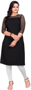 Dream Beauty Fashion Women Solid Straight Kurta