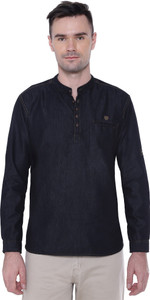 KUONS AVENUE Men Solid Straight Kurta