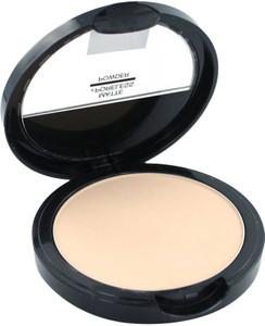 Herrlich Natural Long Lasting Waterproof Matte + Poreless Face Powder Compact
