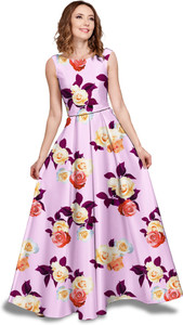 Rudra Fashion Mart Flared/A-line Gown