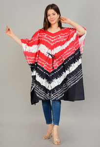 fastal look Women Printed Kaftan Kurta