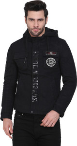 Camey Full Sleeve Solid Men Jacket