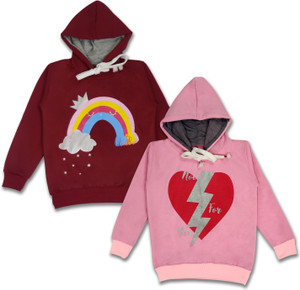 Smushkin Full Sleeve Printed Girls Sweatshirt