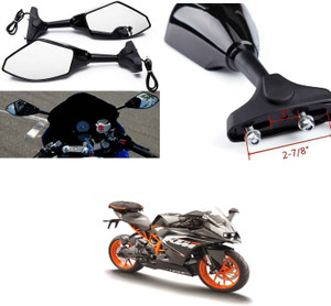 PECUNIA Power Rear View Mirror For KTM Universal For Bike Price in