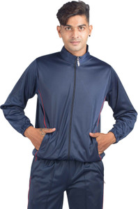 ESTRO Full Sleeve Striped Men Jacket